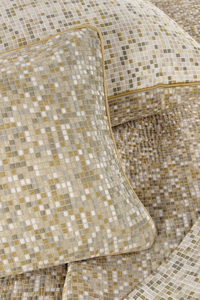 Large Mosaic Jacquard Square Pillowcase